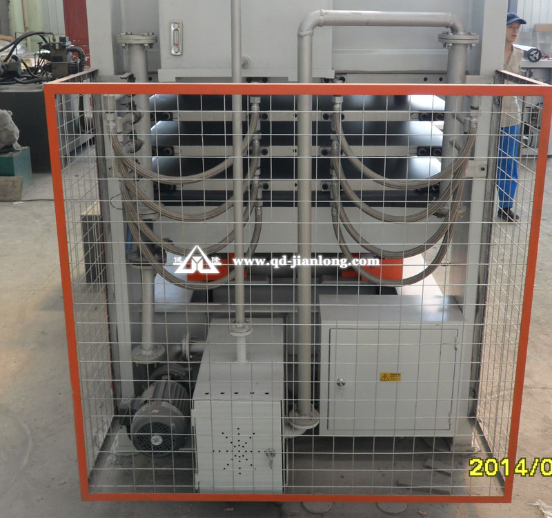 熱壓機裝配導熱油爐